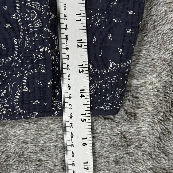 Madewell Quilted Sweetheart Crop Top Sz 2 - Picture 9 of 9